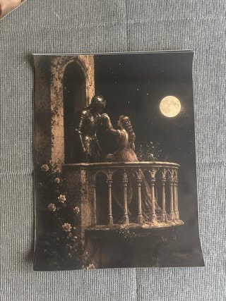 Set 5 tele a tema epico (30x40 cm)