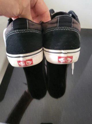 Vans Scarpe Uomo Nere e Bianche Tg 45