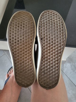 Vans Scarpe Uomo Nere e Bianche Tg 45