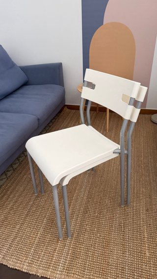 Conjunto 2 Sillas Diseño Ikea Modernas sillas