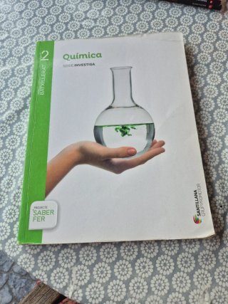 Química, Batxillerat 2 sèrie Investiga : Projec...