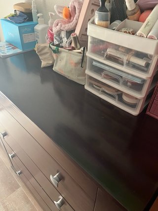 Muebles de matrimonio madera pino oscura