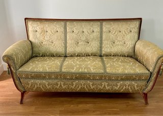 Tresillo Luis XV: Sofá ( 3 plazas ) y 2 Sillones