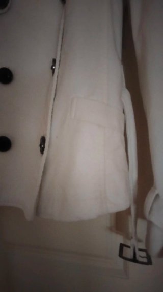 Chaqueta corta blanca mujer