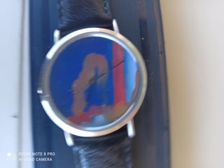 Reloj vintage auténtico pertenece al pintor expres