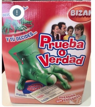 Juego Prueba o Verdad BIZAR