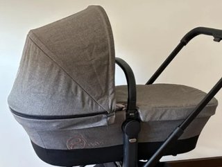 Cybex Priam Silla y Capazo 2 en 1 Cromado