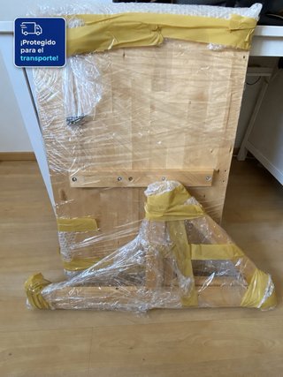 Tavolo pieghevole a parete IKEA NORBO in legno massello