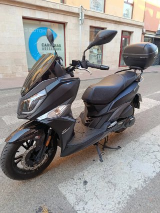 Sym Jet 14 LC CBS Negra/Gris