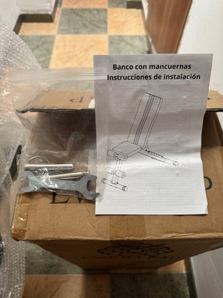 Banco de ejercicios con bandas