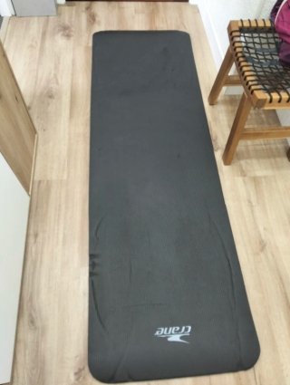 Esterilla de pilates negra