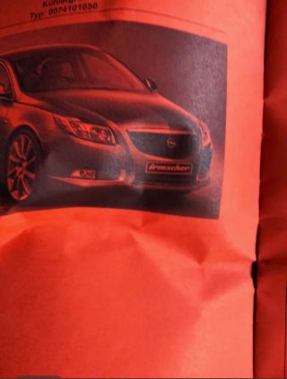 Rejilla Irmscher Opel Insignia Nueva