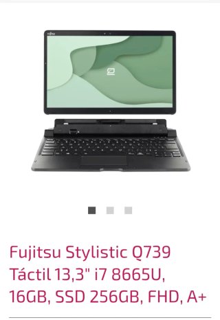 Fujitsu Stylistic Q739 Táctil 13,3 i7