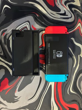 Nintendo Switch V2 Neon (2019) completa y original