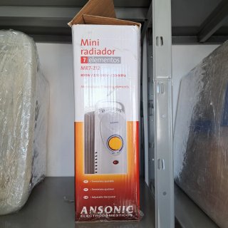 Radiador Eléctrico Aceite Blanco