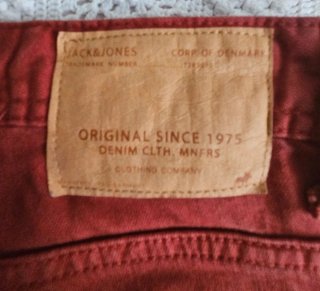 Pantalón Jack & Jones Rojo