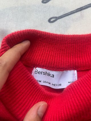 Jersey de invierno rojo