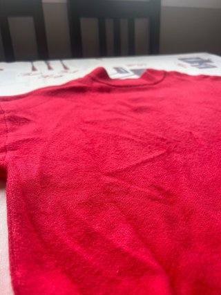 Jersey de invierno rojo