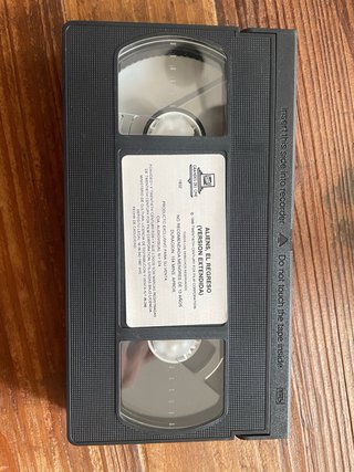 VHS Aliens El Regreso (Versión Extendida)
