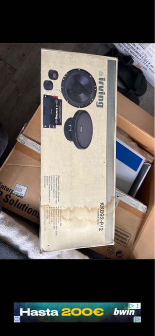 Altavoces Irving KK892-P/2 Neuvo