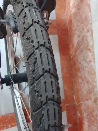 Bicicleta niña malva