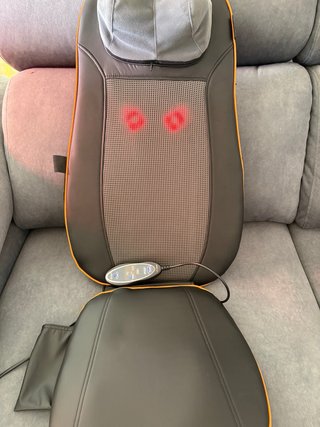 Respaldo de masaje Shiatsu. Marca MEDISANA. Nuevo