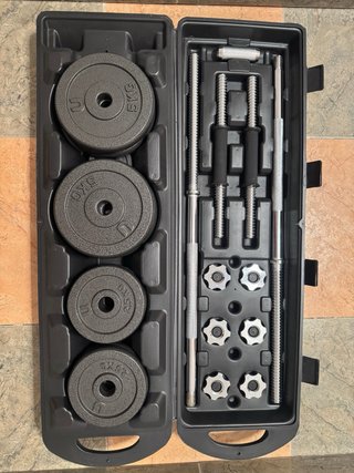 Set Mancuernas 50kg Hierro Fundido