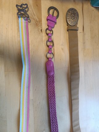 Lote 3 cinturini per bambini