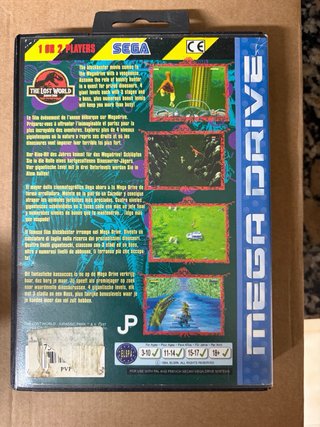The Lost World Jurassic Park Mega Drive