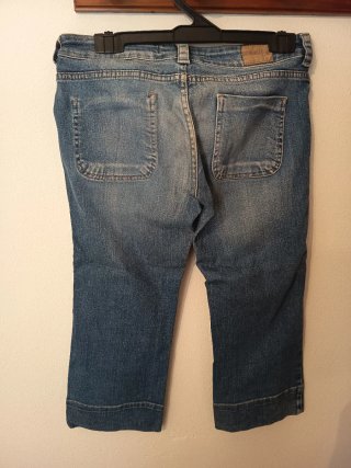 Pantalones vaqueros pirata Pull and Bear