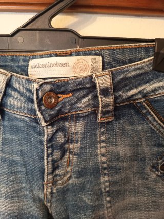 Pantalones vaqueros pirata Pull and Bear