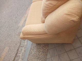 Sofá 3+2 plazas tela beige o cambio por xbox one s