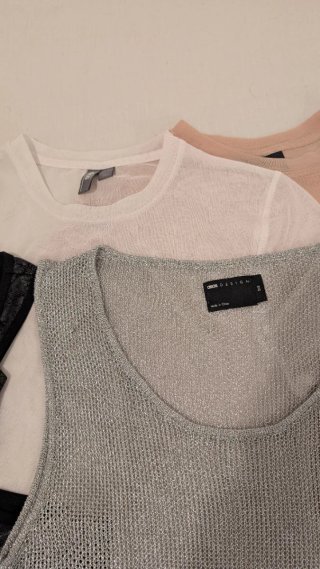 Lote 5 Camisetas Verano/Fiesta Talla XS