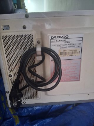 Microondas Daewoo Blanco
