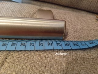 2 Tiradores INOX frigorífico Balay