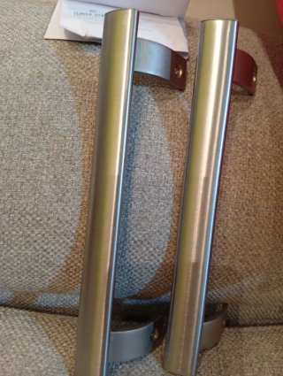 2 Tiradores INOX frigorífico Balay