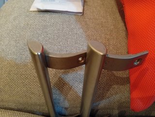 2 Tiradores INOX frigorífico Balay