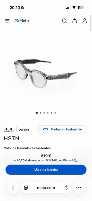 Gafas Oakley meta HSTN transition Nuevo sellado