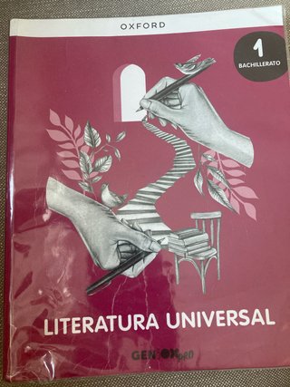 Literatura Universal 1º Bachillerato. Libro del...