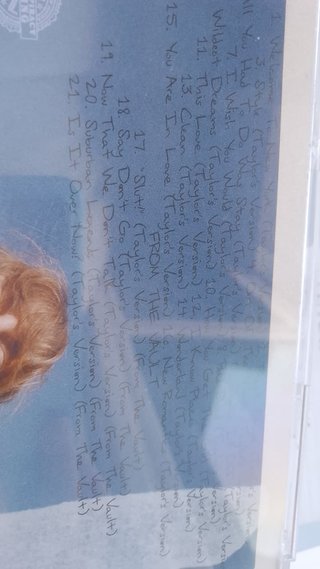 Taylor Swift - 1989 (Taylor's Version) CD + poster