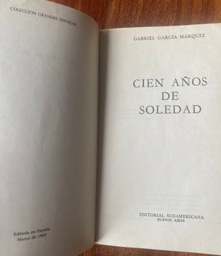 Cien años de soledad