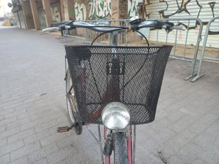 Bicicleta Vintage con Cesta