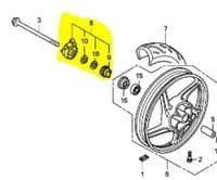 Reenvío cuenta-kilómetros Honda Scoopy SH 125 150