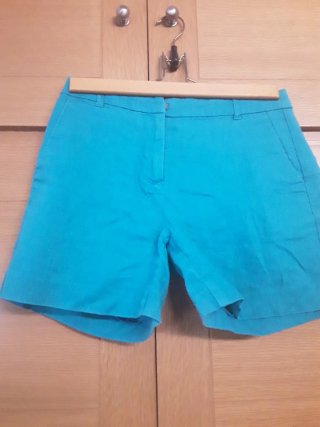 Cortefiel Pantalón Corto Teal