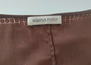 Top de lentejuelas Elena Miró