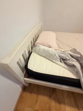Cama Matrimonio 150cm con Colchón