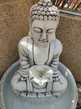 Fuente de buda, fuente de jardín, fuente de agua