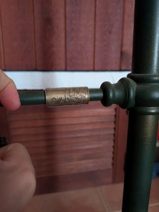 Cabecero cama hierro forja 90 cm