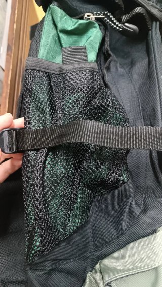Mochila PX Negra y Verde