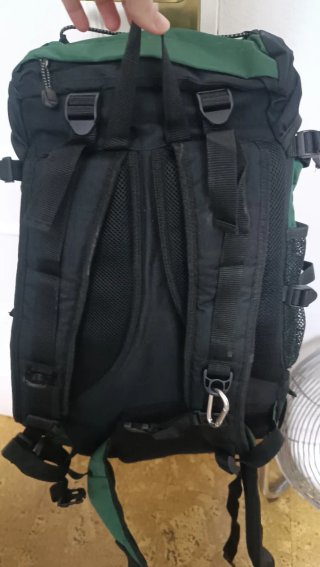 Mochila PX Negra y Verde